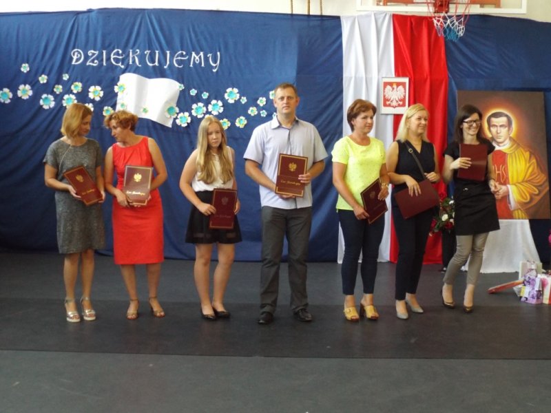 Uroczyste zakończenie roku szkolnego 2015/16